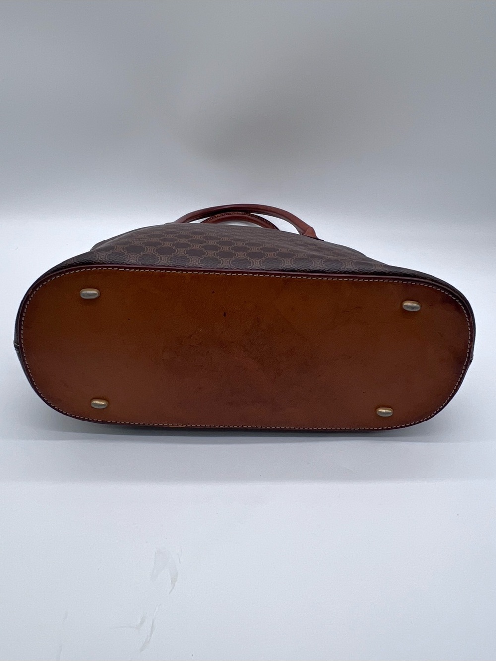 Authentic Celine Macadam Vintage Bag MC96 Top Handle Made in Italy - Picture 5 of 16